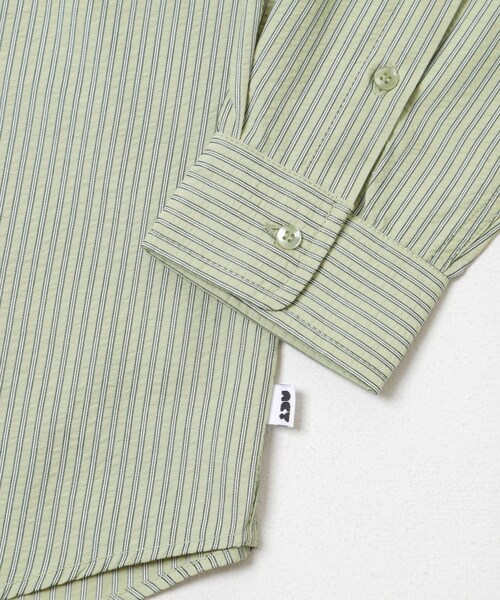 URBAN RESEARCH(アーバンリサーチ)の「Acy SEERSUCKER SHIRTS(シャツ/ブラウス・メンズ・GRAY/L.GREEN・L/XL)」の13枚目の写真