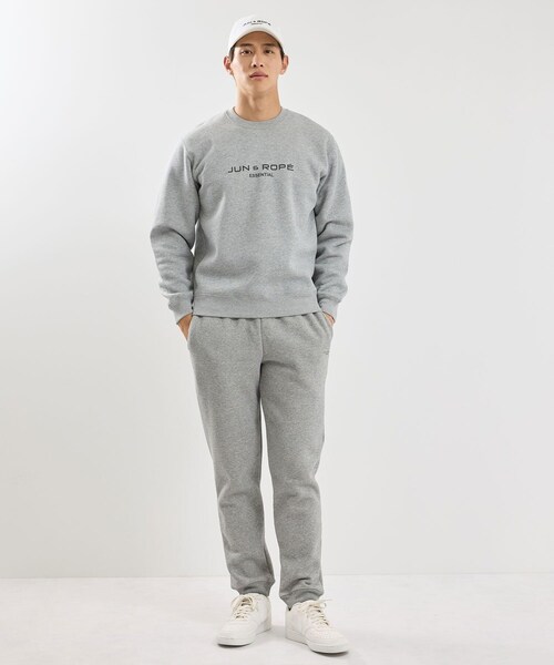 ROPE'（ロペ）の「【ESSENTIAL】 裏起毛ジョガーパンツ（その他パンツ・レディース・ブラック/グレー・L/M/XL）」の12枚目の写真