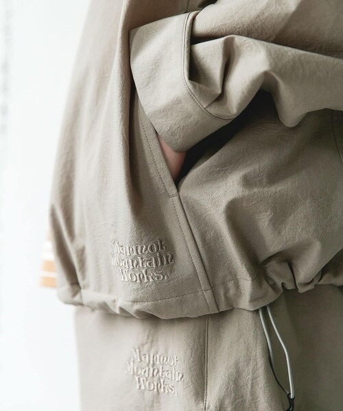 URBAN RESEARCH DOORS（アーバンリサーチドアーズ）の「『別注』Marmot×DOORS　DOTAIR CARDIGAN SHIRTS（ノーカラージャケット・メンズ・INK BLACK/BLUE GRAY/KHAKI・M/L/XL）」の18枚目の写真