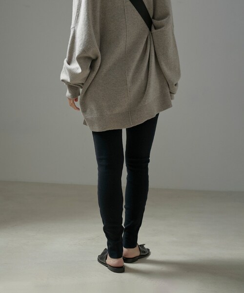 ADAM ET ROPE'(アダムエロペ)の「【MOON TREE PLANET(ムーンツリープラネット)】leggings(その他パンツ・レディース・ブラック/ホワイト・M)」の7枚目の写真