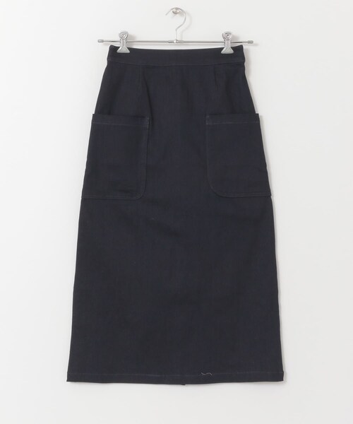 ITEMS URBANRESEARCH（アイテムズ アーバンリサーチ）の「アウトポケットデニムスカート∴（デニムスカート・レディース・L.BLU/NVY・S/M）」の20枚目の写真