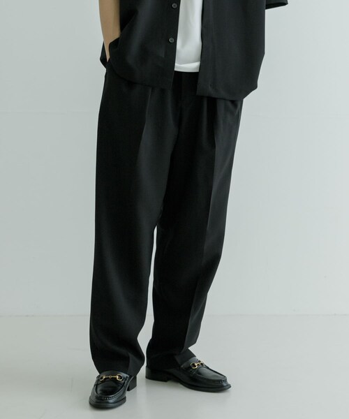 URBAN RESEARCH(アーバンリサーチ)の「URBAN RESEARCH iD ドライタッチLINEN LIKE EASY PANTS(その他パンツ・メンズ・ブルーグレー/ブラック・M/L)」の9枚目の写真