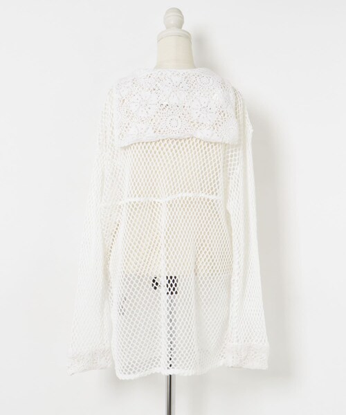 THE GOODLAND MARKET（ザグッドランドマーケット）の「77circa　make antique lace sailor top（その他トップス・レディース・white1/white2/black1/black2・one）」の14枚目の写真