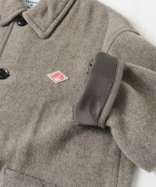 URBAN RESEARCH DOORS(アーバンリサーチドアーズ)の「DANTON COVERALLS JACKET(カバーオール・メンズ・H.BEIGE/NAVY/M.GREY/BLACK・38/40/42)」の18枚目の写真