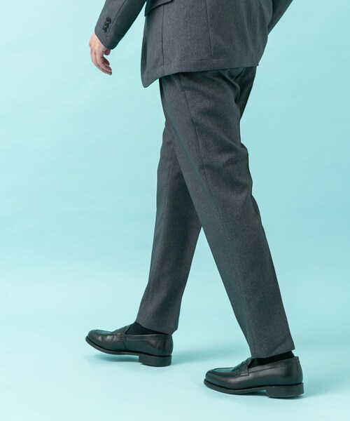 URBAN RESEARCH DOORS(アーバンリサーチドアーズ)の「LIFE STYLE TAILOR メランジストレッチパンツ(スラックス・メンズ・NAVY/GRAY/TAUPE・S/M/L/XL)」の15枚目の写真