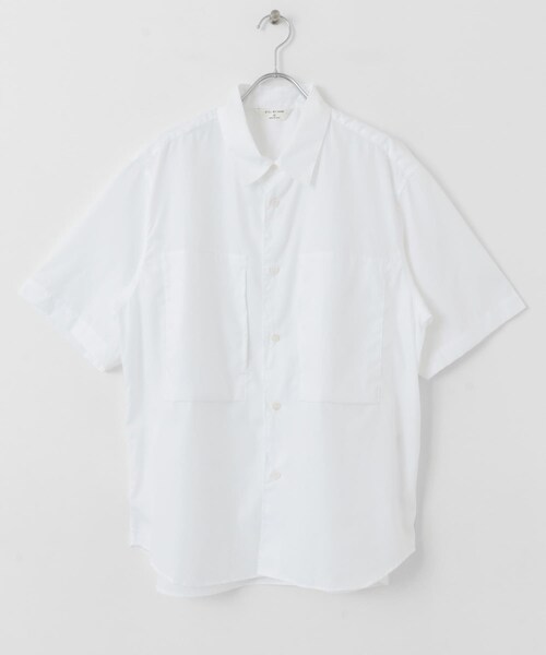 STILL BY HAND　Double pocket shirts