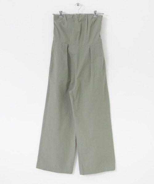 URBAN RESEARCH DOORS(アーバンリサーチドアーズ)の「FORK&SPOON ベアトップオールインワン(サロペット/オーバーオール・レディース・BLACK/KHAKI・1/2)」の19枚目の写真
