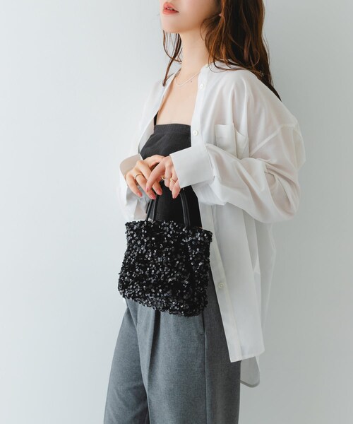 RODE SKO（ロデスコ）の「チェーン付きスパンコールバッグ（ショルダーバッグ・レディース・BLACK/MULTIBLACK/GOLD/SILVER/RED/PINK・one/One）」の9枚目の写真