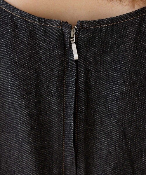 ROPE' PICNIC(ロペピクニック)の「デニムワンピース(ワンピース・レディース・ブラック/ネイビー・36/38)」の19枚目の写真