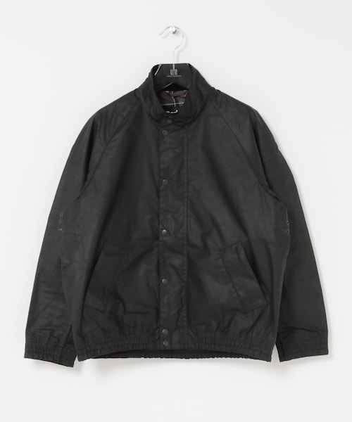 URBAN RESEARCH(アーバンリサーチ)の「Barbour BLOUSON TRANSPORT WAX JACKET(ブルゾン・メンズ・black/sage・36/38/40/42)」の1枚目の写真
