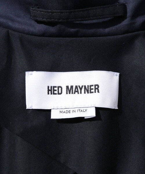 ADAM ET ROPE'(アダムエロペ)の「【HED MAYNER/ヘドメイナー】COMPACT COTTON JACKET(ノーカラージャケット・メンズ・ネイビー・S/XS)」の11枚目の写真