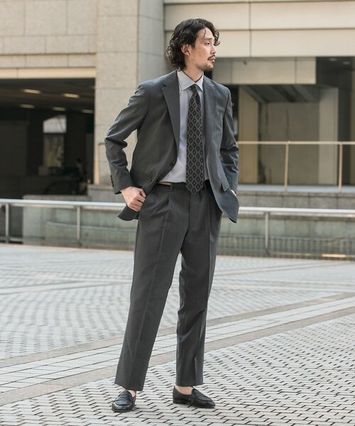 URBAN RESEARCH DOORS(アーバンリサーチドアーズ)の「LIFE STYLE TAILOR ウォッシャブルストレッチジャケット(テーラードジャケット・メンズ・GRAY/NAVY・44/46/48/50)」の17枚目の写真