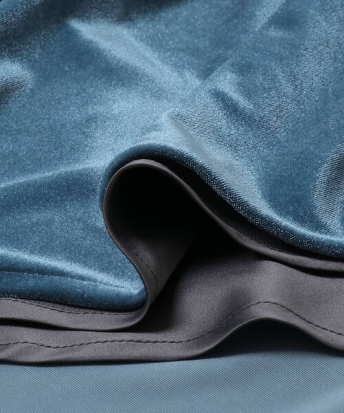 URBAN RESEARCH ROSSO（アーバンリサーチロッソ）の「ベロアロングスカート（スカート・レディース・GREIGE/BLUE・36/38）」の14枚目の写真