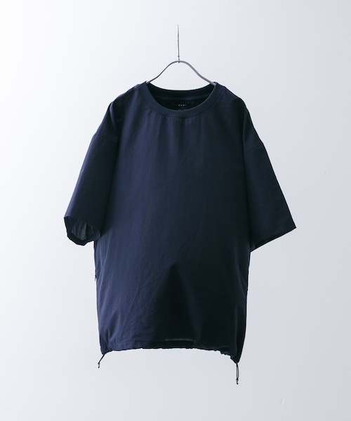 EKAL（エカル）の「DOT AIR SHORT-SLEEVE PULLOVER（Tシャツ/カットソー・メンズ・ネイビー/ブラック/チャコール/ブラウン・M/L）」の4枚目の写真