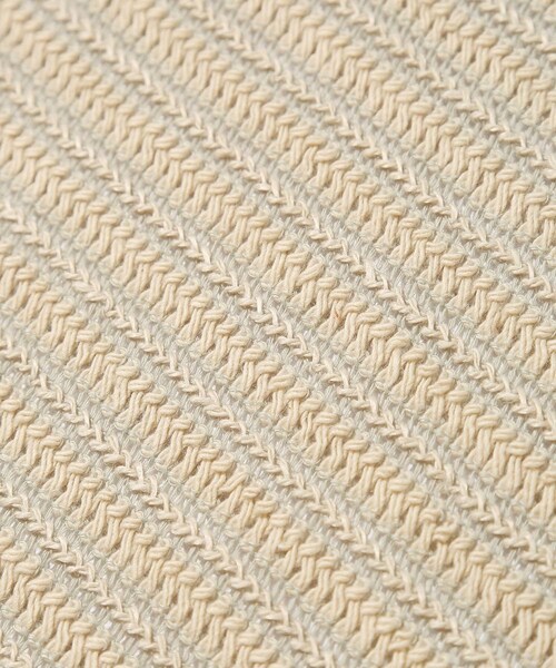 ADAM ET ROPE'（アダムエロペ）の「【La Maison de Lyllis（メゾンドリリス）】KERCHIEF（その他ヘアアクセサリー・レディース・オフホワイト/ダークブラウン・F）」の10枚目の写真