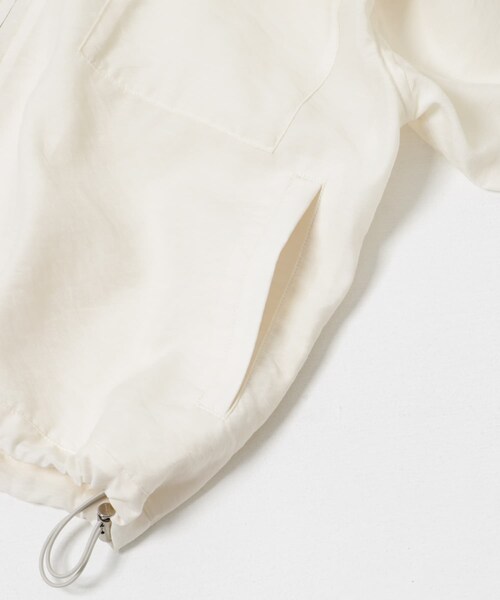 URBAN RESEARCH（アーバンリサーチ）の「シアージップブルゾン（ブルゾン・レディース・KHAKI/OFF/BLACK・FREE）」の13枚目の写真