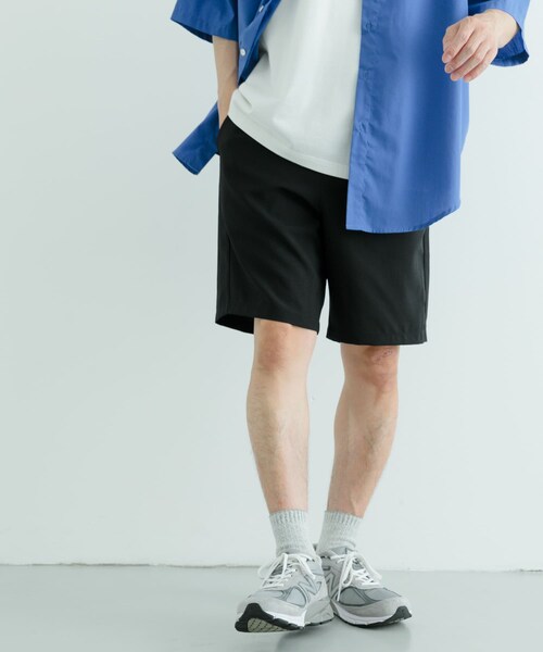 ITEMS URBANRESEARCH（アイテムズ アーバンリサーチ）の「『セットアップ対応』吸水速乾ストレッチトロ イージーショーツ（その他パンツ・メンズ・YEL/L.BEG/GRY/BLK・M/L）」の9枚目の写真