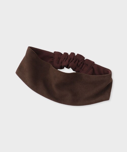 ROPE'（ロペ）の「【La Maison de Lyllis（ラ メゾン ド リリス）】RAMA HAIR TURBAN｜ヘアバンド（ヘアバンド・レディース・ブラック/ダークブラウン・F）」の6枚目の写真