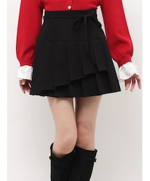 dazzlin | イレヘムプリーツミニスカート(スカート)