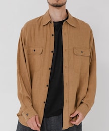 URBAN RESEARCH | SANDWASH LINEN WORK SHIRTS(シャツ/ブラウス)