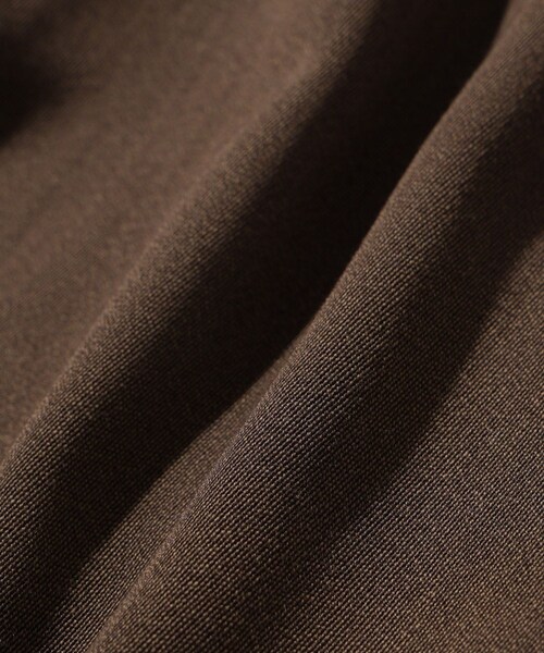 ADAM ET ROPE'（アダムエロペ）の「【AURALEE/オーラリー】REVERSIBLE WOOL TWISTED TWILL / SHEEP LEATHER HALF COAT（ダウンジャケット/コート・メンズ・ダークブラウン・3/4）」の18枚目の写真
