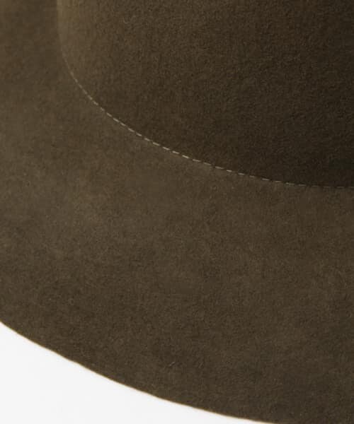 URBAN RESEARCH（アーバンリサーチ）の「grillo　FELT HAT∴（ハット・メンズ・BEIGE/NERO/LODEN・58）」の8枚目の写真