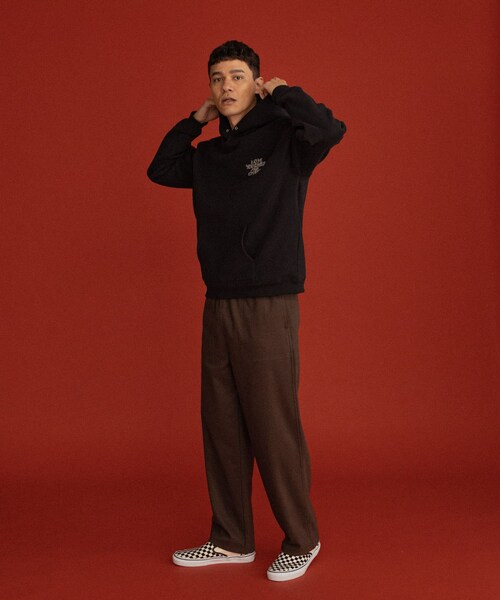 URBAN RESEARCH Sonny Label（アーバンリサーチサニーレーベル）の「オガワナツミ コラボスウェットフーディー（パーカー・メンズ・グレー/ブラウン/ブラック・M/L）」の17枚目の写真