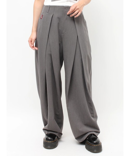 jouetie（ジュエティ）の「【PosTokyo】ワイドスラックス【セットアップ対応】（スラックス・レディース・ホワイト/グレー/ブラウン・M）」の7枚目の写真