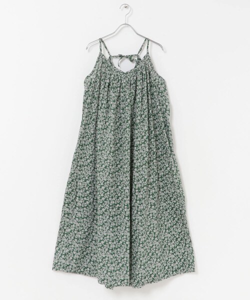 URBAN RESEARCH DOORS(アーバンリサーチドアーズ)の「SOIL FLOWER CAMISOLE DRESS(ワンピース・レディース・GREEN/KHAKI・2)」の3枚目の写真
