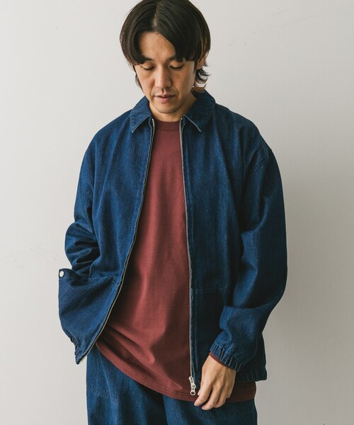 URBAN RESEARCH DOORS(アーバンリサーチドアーズ)の「Denim Zip Blouson(デニムジャケット・メンズ・INDIGO/ONE WASH・M/L/XL)」の7枚目の写真