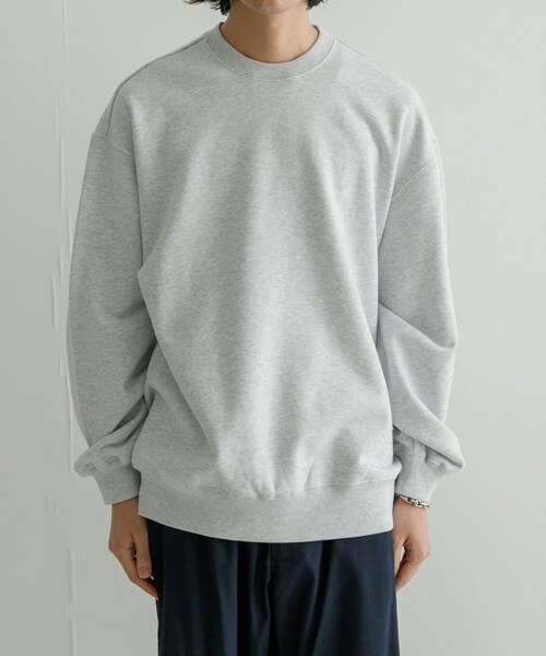 URBAN RESEARCH（アーバンリサーチ）の「COMFORT CREWNECK SWEAT（スウェット・メンズ・GRAY/BLACK/BLUE GRAY/YELLOW・M/L）」の14枚目の写真