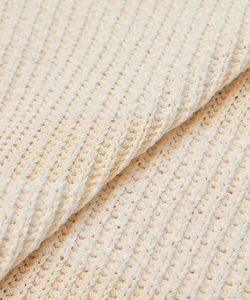 ROPE'（ロペ）の「モノトーン透かし柄ニットベスト（ベスト・レディース・ブラック/オフホワイト・F）」の17枚目の写真