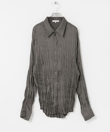 URBAN RESEARCH | Studio Doe SATIN PLEATED SHIRTS(シャツ/ブラウス)