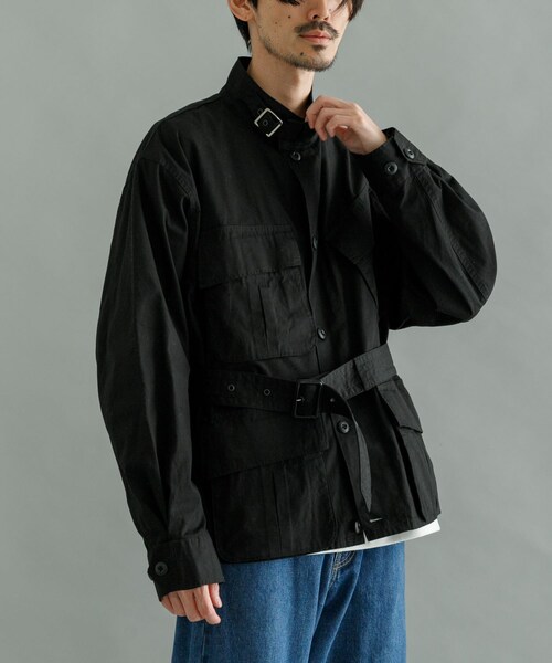 URBAN RESEARCH（アーバンリサーチ）の「NEXUSVII.　FATIGUE MS MOD. JACKET（ミリタリージャケット・メンズ・BLACK・M/L）」の3枚目の写真