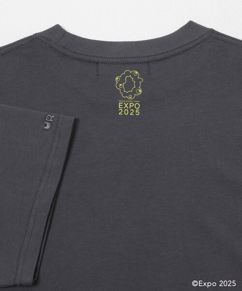 Collaboration URBAN RESEARCH（コラボレーションアーバンリサーチ）の「EXPO2025 RINGER T-SHIRTS（Tシャツ/カットソー・メンズ・OFF WHITE/INK BLACK/GRY×BLK/CCL×BLU/OTM×BRD・S/M/L）」の16枚目の写真