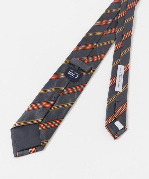 URBAN RESEARCH DOORS（アーバンリサーチドアーズ）の「LIFE STYLE TAILOR　25AW BBCファブリックタイST2（ネクタイ・メンズ・01NVY-RED/02ORG-BLU/03GRY-ORG・-）」の6枚目の写真