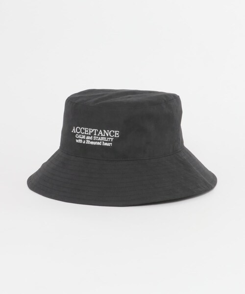 SENSE OF PLACE by URBAN RESEARCH（センスオブプレイスバイアーバンリサーチ）の「ピーチキモウロゴシシュウバケットハット（ハット・メンズ・BLACK/L.BROWN/BLUE・one）」の9枚目の写真