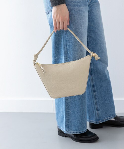 URBAN RESEARCH Sonny Label（アーバンリサーチサニーレーベル）の「AULENTTI　2WAYショルダーバッグ（ショルダーバッグ・レディース・OFF/GREEN・one）」の4枚目の写真