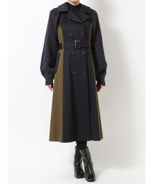 MURUA（ムルーア）の「マルチウェイボレロトレンチコート（トレンチコート・レディース・ベージュ/ブラック/ネイビー・1/2）」の12枚目の写真