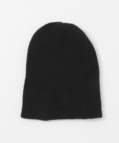 かぐれ(カグレ)の「mature ha. knit cap cashmere(ニットキャップ/ビーニー・レディース・white/black・one)」の7枚目の写真