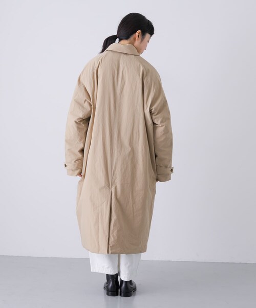 かぐれ（カグレ）の「コットンダウンコート（その他アウター・レディース・BEIGE/INK BLACK・Free）」の20枚目の写真