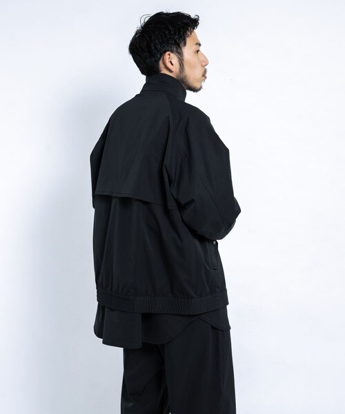 EKAL(エカル)の「SOLOTEXツイルスタンドジャケット(ブルゾン・メンズ・ネイビー/ブラック・M/L)」の19枚目の写真