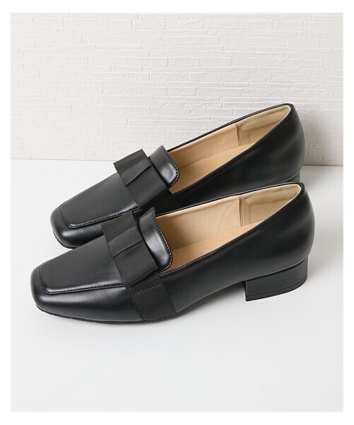 nissen（ニッセン）の「masyugirl（マシュガール）リボンデザインローファーシューズ（ワイズ４Ｅ）（ローファー・メンズ・黒/ブラウン/オーク・23.5cm/4E/24.0cm/4E/24.5cm/4E/25.0cm/4E/25.5cm/4E/26.0cm/4E/26.5cm/4E）」の7枚目の写真