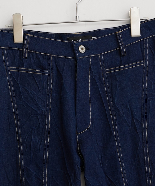 VIS（ビス）の「【ANOTHERA】デニムフレアパンツ【セットアップ対応】（デニムパンツ・レディース・ブラック/ネイビー・M/S）」の13枚目の写真