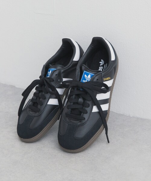 URBAN RESEARCH DOORS（アーバンリサーチドアーズ）の「adidas　SAMBA OG（スニーカー・レディース・コアブラック・23/23.5/24/24.5/25）」の3枚目の写真