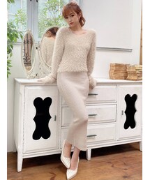 RESEXXY | シャギーミディワンピース(ワンピース)