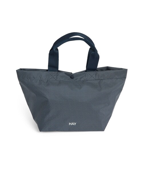 SENSE OF PLACE by URBAN RESEARCH（センスオブプレイスバイアーバンリサーチ）の「HAY　Grid Everyday Bag Mini（ハンドバッグ・メンズ・DarkGreen/DarkBlue/BURGUNDY・One）」の2枚目の写真