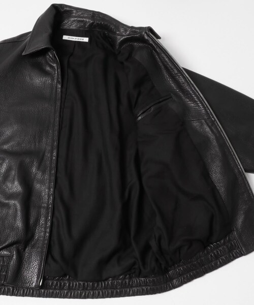 URBAN RESEARCH(アーバンリサーチ)の「SEVEN BY SEVEN LEATHER ZIP UP BLOUSON(その他アウター・メンズ・010 BLACK・M/L)」の8枚目の写真