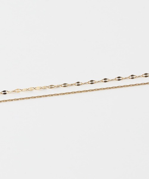 URBAN RESEARCH Sonny Label（アーバンリサーチサニーレーベル）の「ステンレス二連ナローネックレス（ネックレス・レディース・ゴールド/シルバー・One）」の8枚目の写真