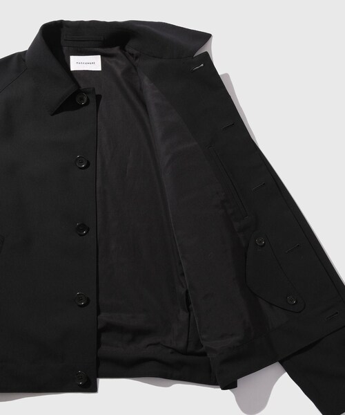 ADAM ET ROPE'（アダムエロペ）の「【MARKAWARE/マーカウェア】SERVICE JACKET（その他アウター・メンズ・ブラック・1/2）」の10枚目の写真